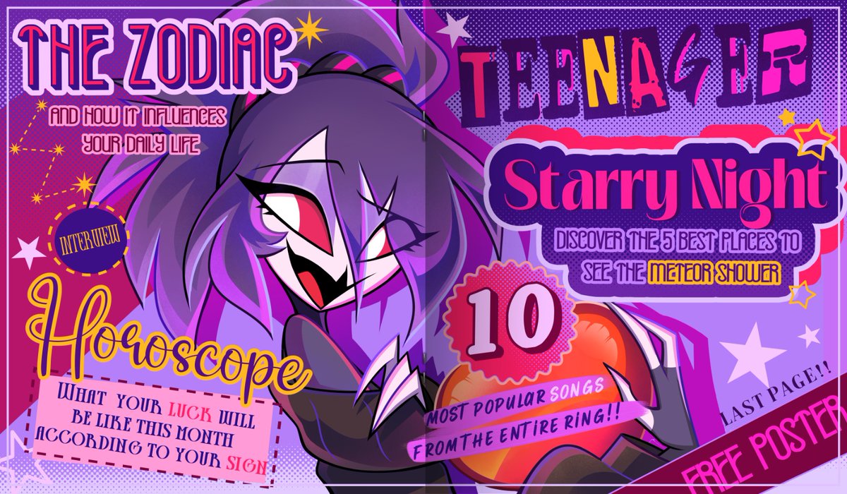 More Playmats that I designed for the las SV Helluva Boss drop! 💜🖤❤️ #HelluvaBoss