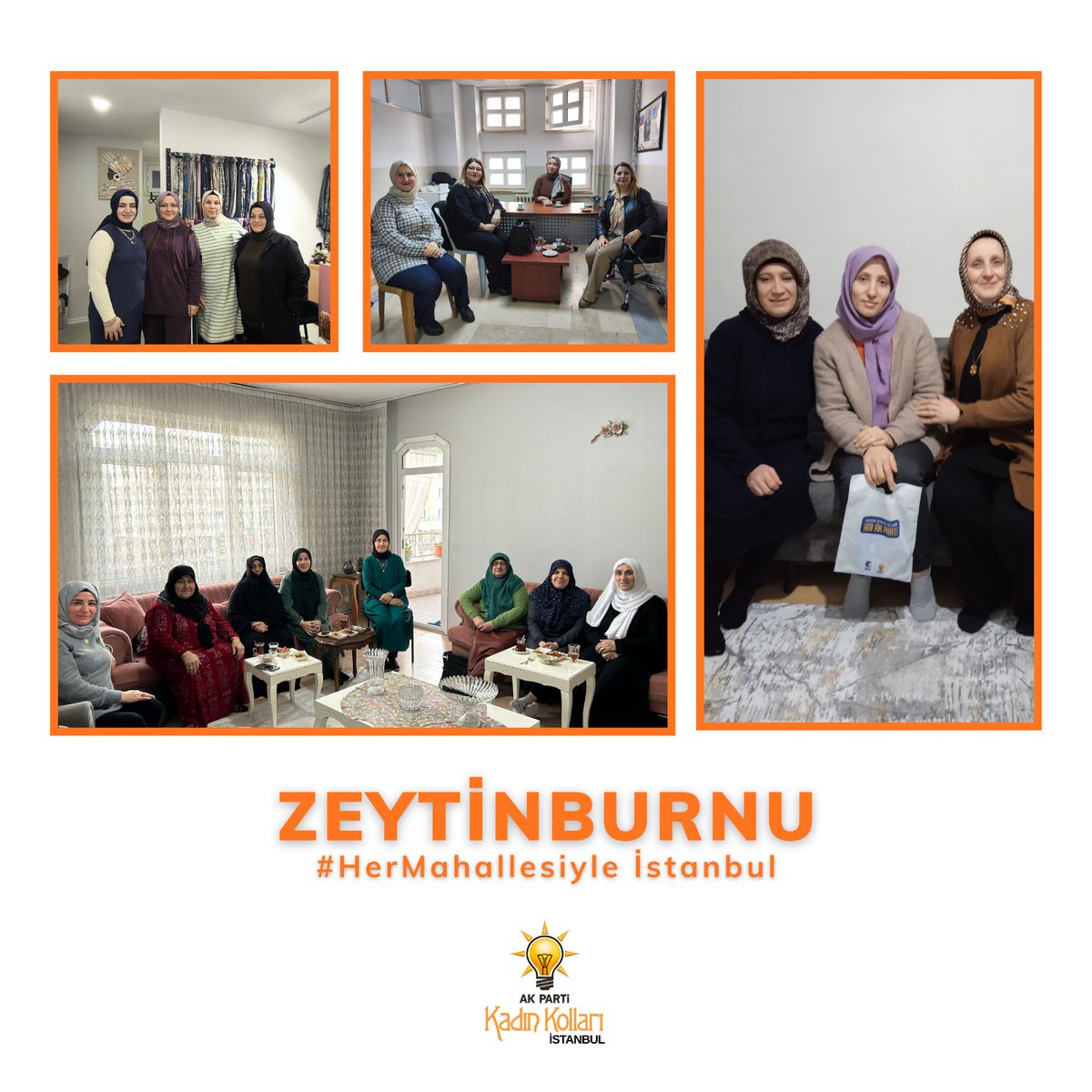 İstanbul için kadınlarla birlikte, aynı inanç ve kararlılıkla yola devam.

#HerMahallesiyle İstanbul💙