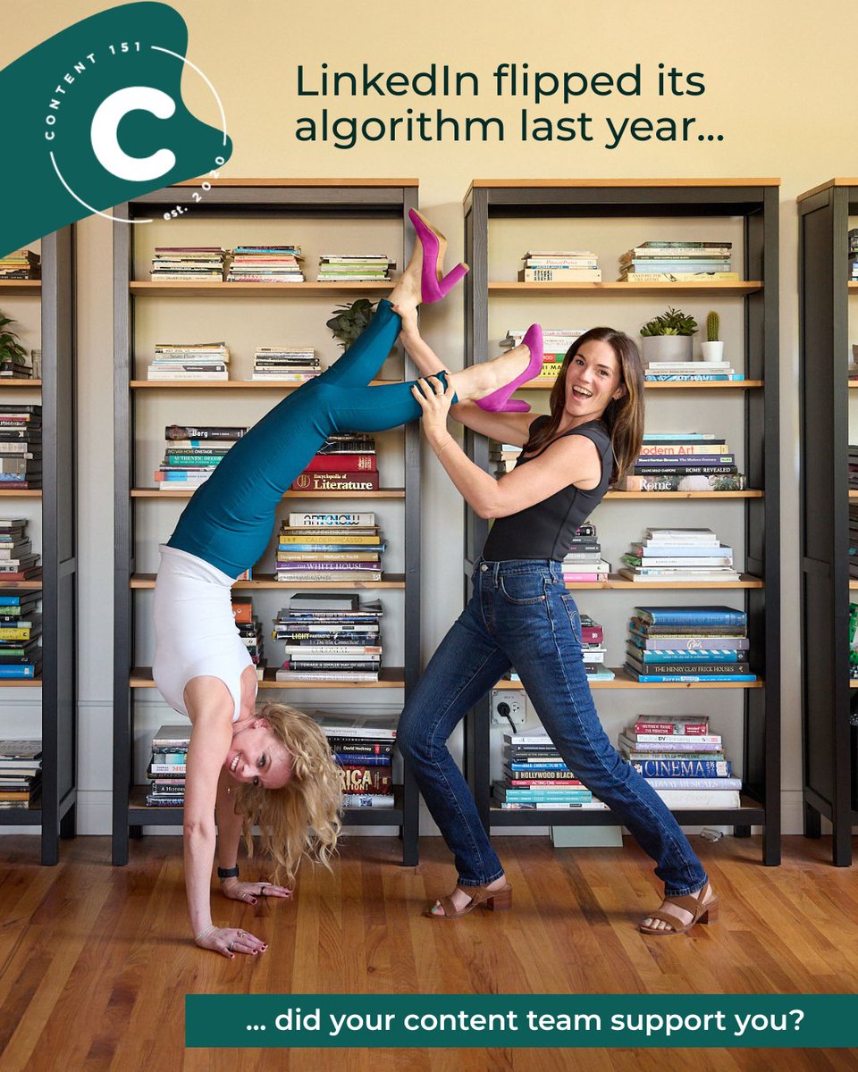 Content151's tweet photo. Did you know... a bunch of people have left X (disliking the new opinion- and emotion-driven algorithm) in favor of LinkedIn?

... only for LinkedIn to retool its algorithm, leaving many users (and marketers) confused?

We explain what happened: https://t.co/0eWhMaYhd4 https://t.co/PFLXN61QMU