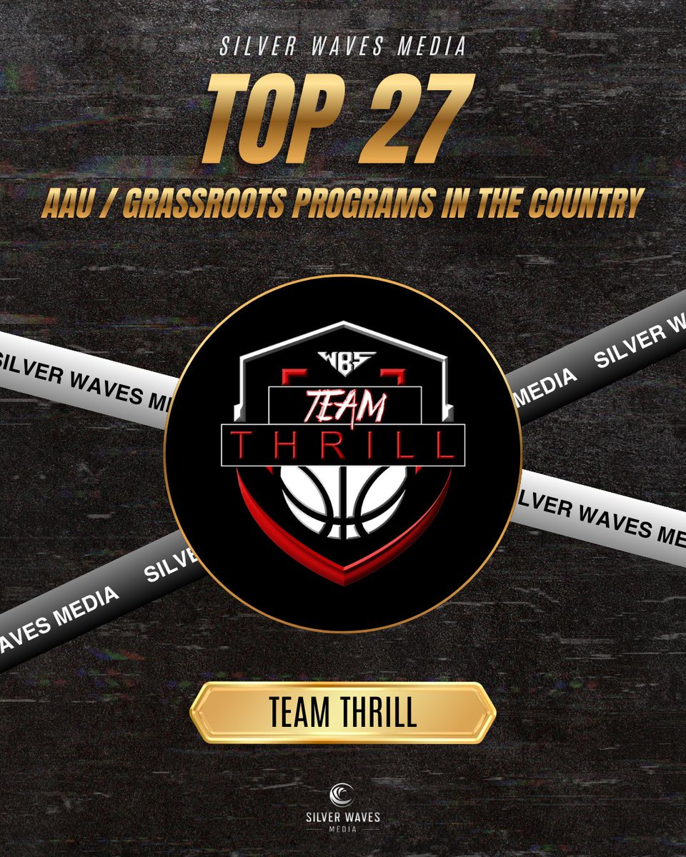 <a href="/AtlXpress/">The Atlanta Xpress</a> <a href="/BABCAcademy/">BABC Academy</a> <a href="/Compton_Magic/">Compton Magic</a> <a href="/BradBealElite/">Bradley Beal Elite</a> <a href="/fl_Rebels/">Florida Rebels</a> <a href="/WolvesILL/">Illinois Wolves</a> <a href="/IndianaEliteIE/">Indiana Elite Basketball</a> <a href="/RivalsNation/">Rivals Nation</a> <a href="/MiddlesexMagic/">Middlesex Magic</a> <a href="/MokanBasketball/">MOKAN Basketball</a> <a href="/NewHeightsNYC/">New Heights Youth Inc.</a> <a href="/NYRhoops/">Renaissance Hoops</a> <a href="/Soldiers_Salute/">Oakland Soldiers</a> Congrats to Team Thrill on being ranked Top 27 AAU/Grassroots program in the country.
