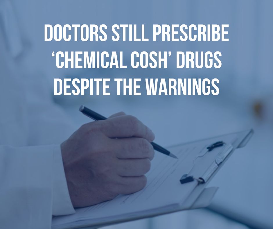 Doctors are ignoring all the red flags and continue to prescribe dangerous ‘chemical cosh’ drugs to dementia patients.

Read more: bit.ly/4pSRq50
 #DementiaAwareness #PatientSafety #HealthcareEthics #StopChemicalCosh #HealthAdvocacy #MentalHealthMatters