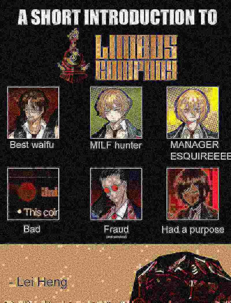 citydankmemes's tweet image. Send this to your normie friends to get them into Limbus Company!