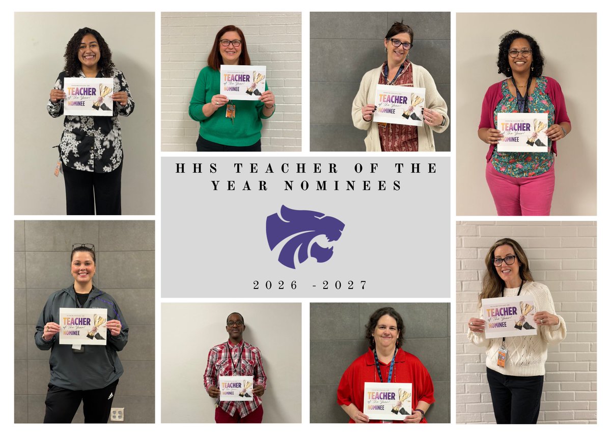 HumbleISD_HHS's tweet photo. It's time to vote for the 26-27 Humble High School Teacher of the Year!  Voting closes Friday, Jan 23rd at 3:30 pm.  https://t.co/nXQCiL86uL https://t.co/dbyEM1VzRK