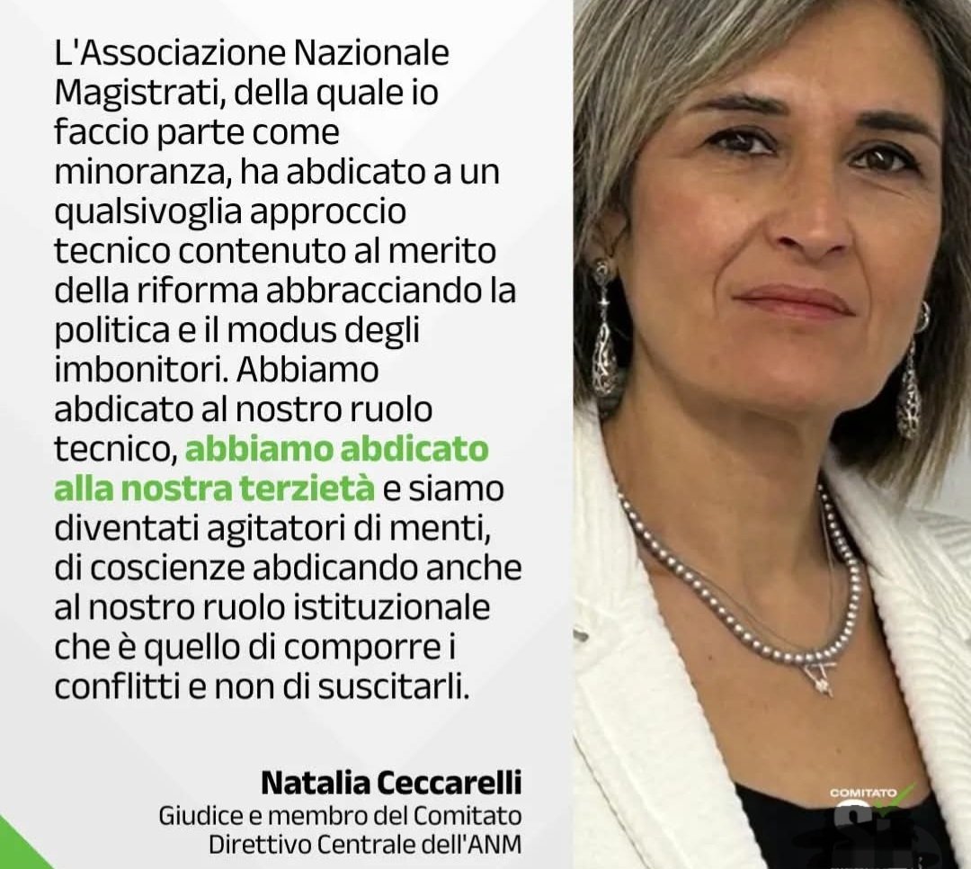 Un plauso a questo Giudice