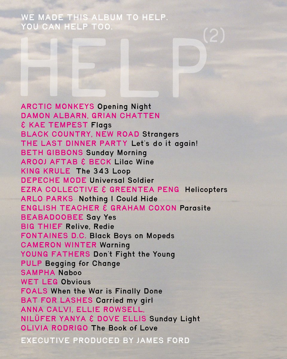 Depeche  Mode have joined forces with @warchilduk and a number of other  incredible artists to create ‘HELP(2)’ - the new collaborative album,  out 6th March 2026.