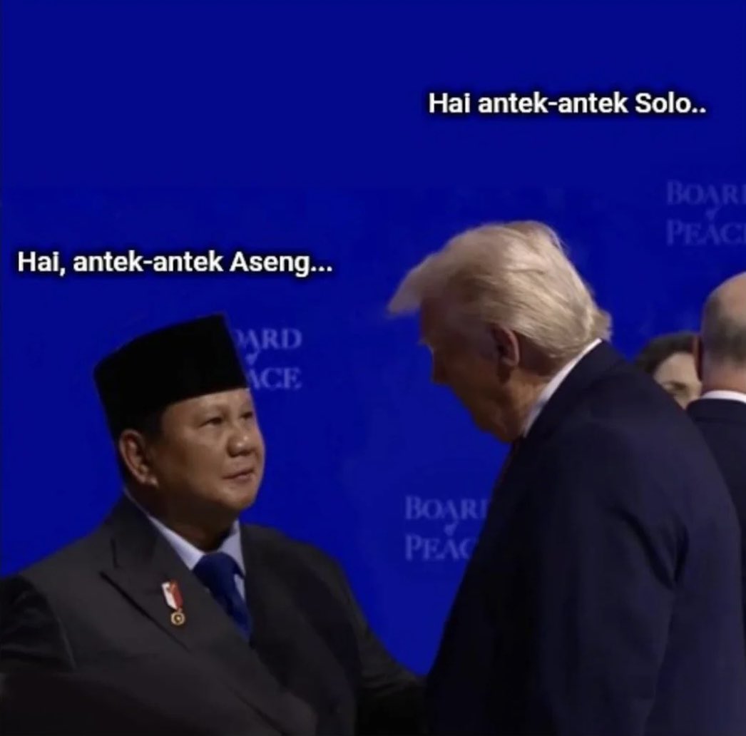 Bentar lagi meme ini juga dicontek