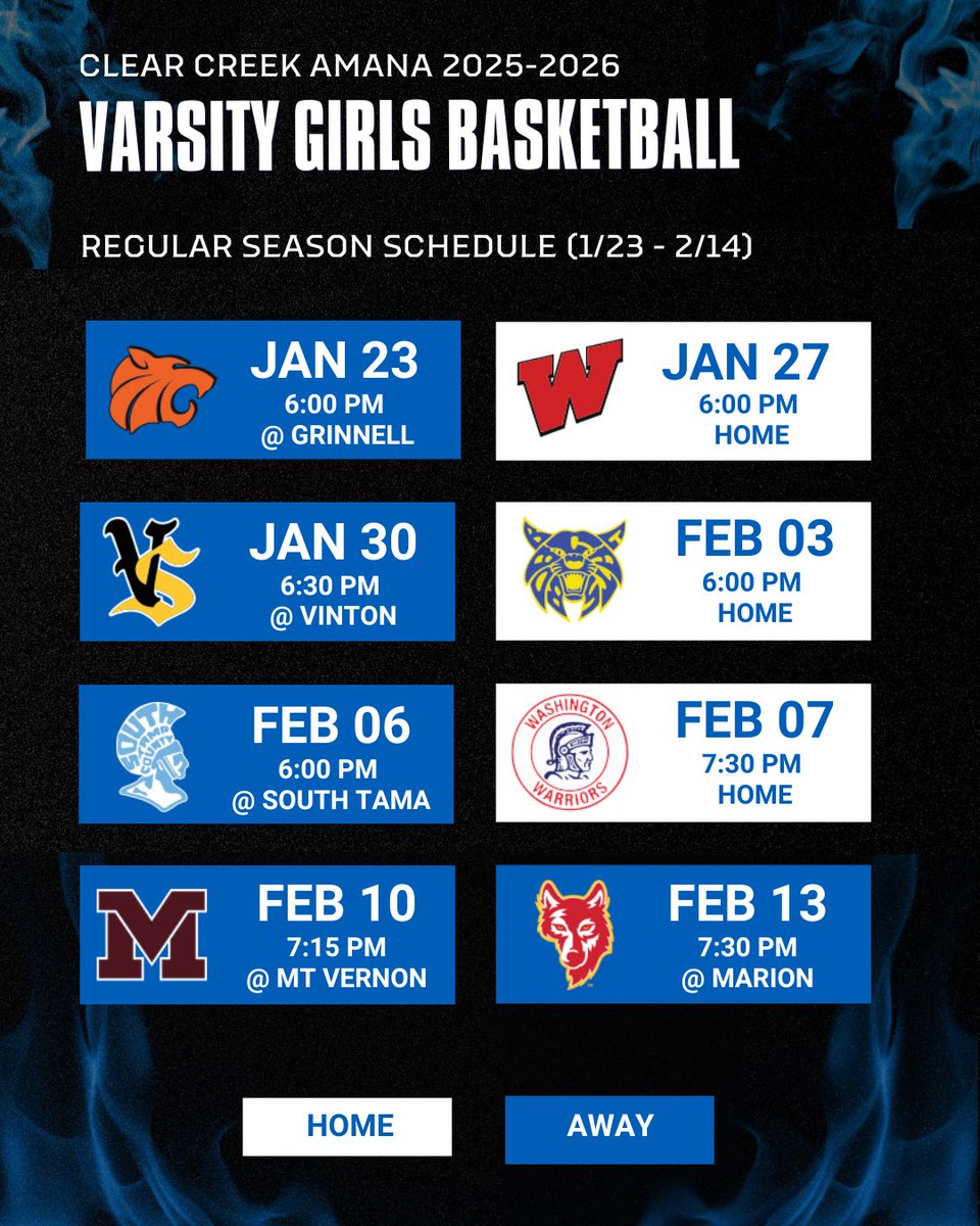 Clear Creek Amana Girls Basketball tweet media