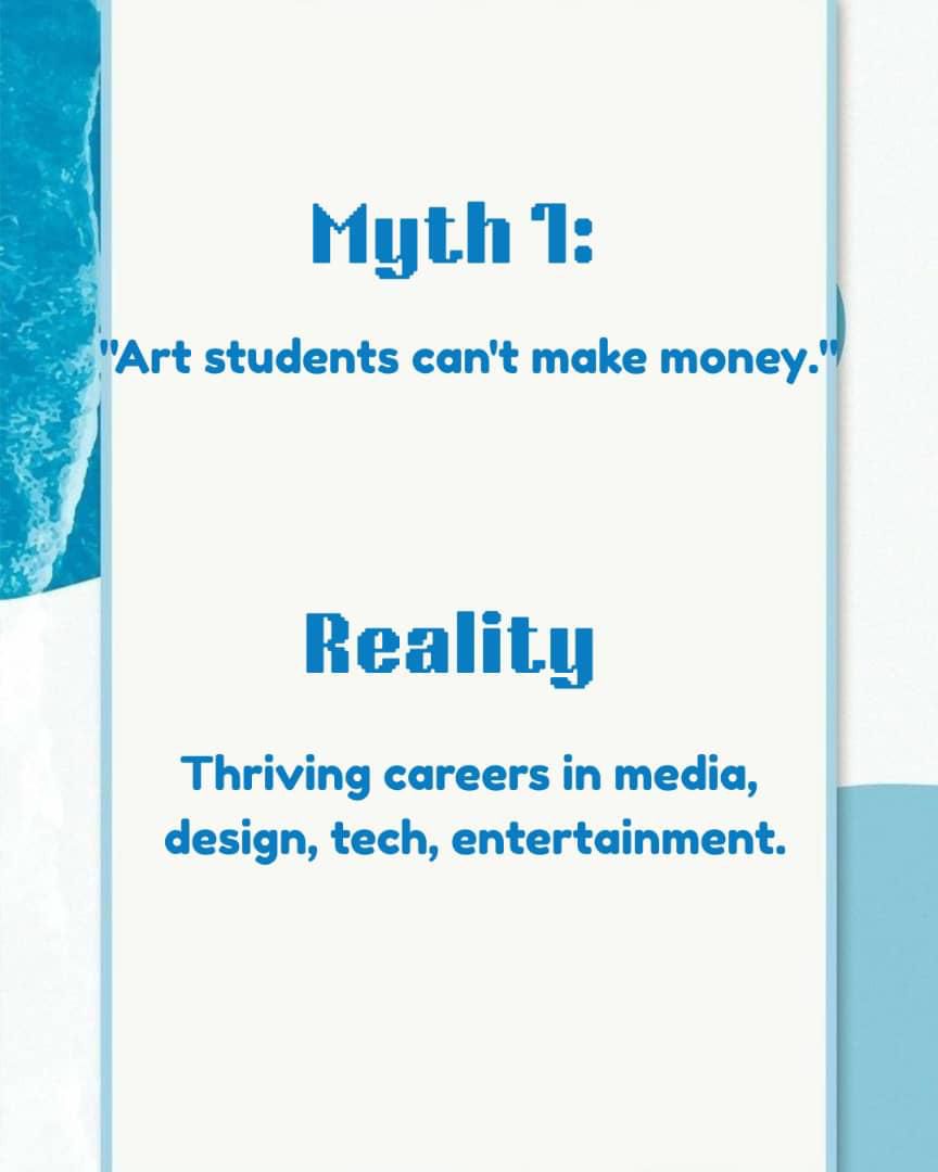 artandact_ini's tweet photo. They lied to you about Art &amp; Commercial students.

We busted 5 of the biggest myths holding these students back. Here's the truth:

Apply for Art and Act Cohort 2 here:

https://t.co/50LcdiHJtg https://t.co/qt6hof1nJr