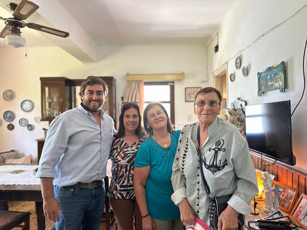 Finalizando una productiva gira por Chamizo, Fray Marcos, Casupá y Reboledo. Escuchando vecinos, recibiendo inquietudes y sugerencias, gracias a todos por la bienvenida.