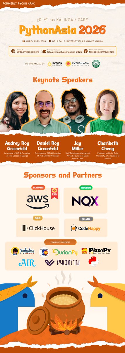 PyCon Philippines tweet media