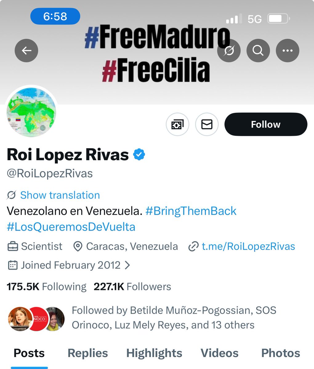 OJO- el régimen de maduro está usando el miedo a ICE en EEUU para prevenir protestas en contra de la dictadura. La maldad chavista no tiene límite. Los que tenemos estatus legal debemos comprometernos a protestar contra Delcy y su dictadura.