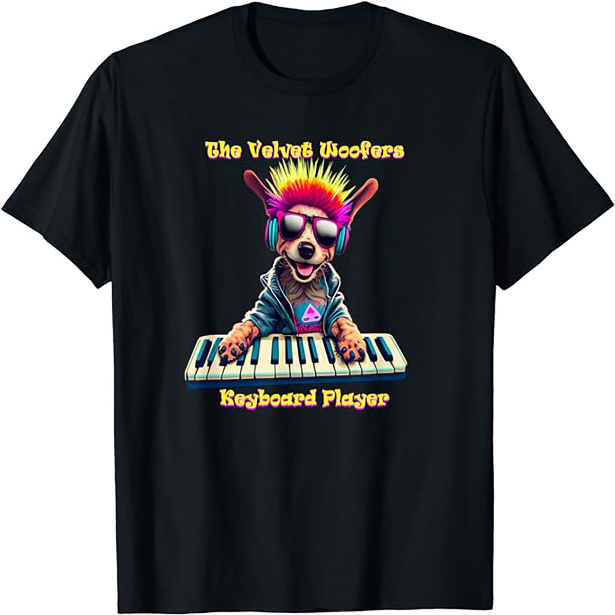 VelvetWoofers's tweet photo. The Velvet Woofers: A Bark &amp; Roll T-shirt - Spike the Keyboardist

https://t.co/Yrhxl8qwqT

Different styles and colors to choose from 

#velvetwoofers #barkandroll #funnydogs #tshirts #tshirt #noveltytshirts #Keyboardist #keyboards #keyboardplayer #GiftIdeas https://t.co/EGSz7DKHxw