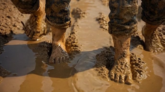 Pädagogisch wird barfußes Matsch-Spiel in Ansätzen wie Waldkindergärten oder Outdoor-Education empfohlen, da es sensorische, kognitive und emotionale Entwicklung unterstützt. #Matsch #MessyPlay wallowworld.com/mudpit_blog_00…