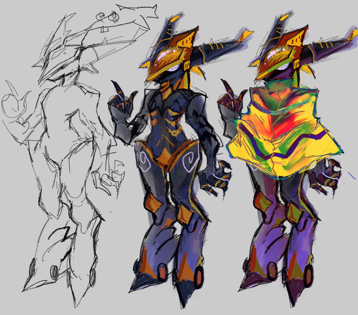 __Ayko__'s tweet image. new ocs i forgot to post