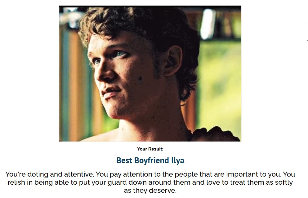 shanescervix's tweet image. AS requested, I made an Ilya quiz as well!

uquiz.com/3fm3AS