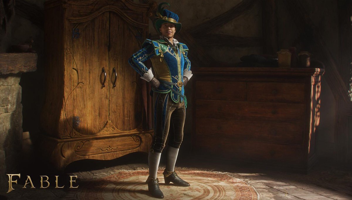 thegameawards's tweet photo. In-game images from FABLE, coming Fall 2026 to PC, PlayStation and Xbox. https://t.co/1L03YJsswo