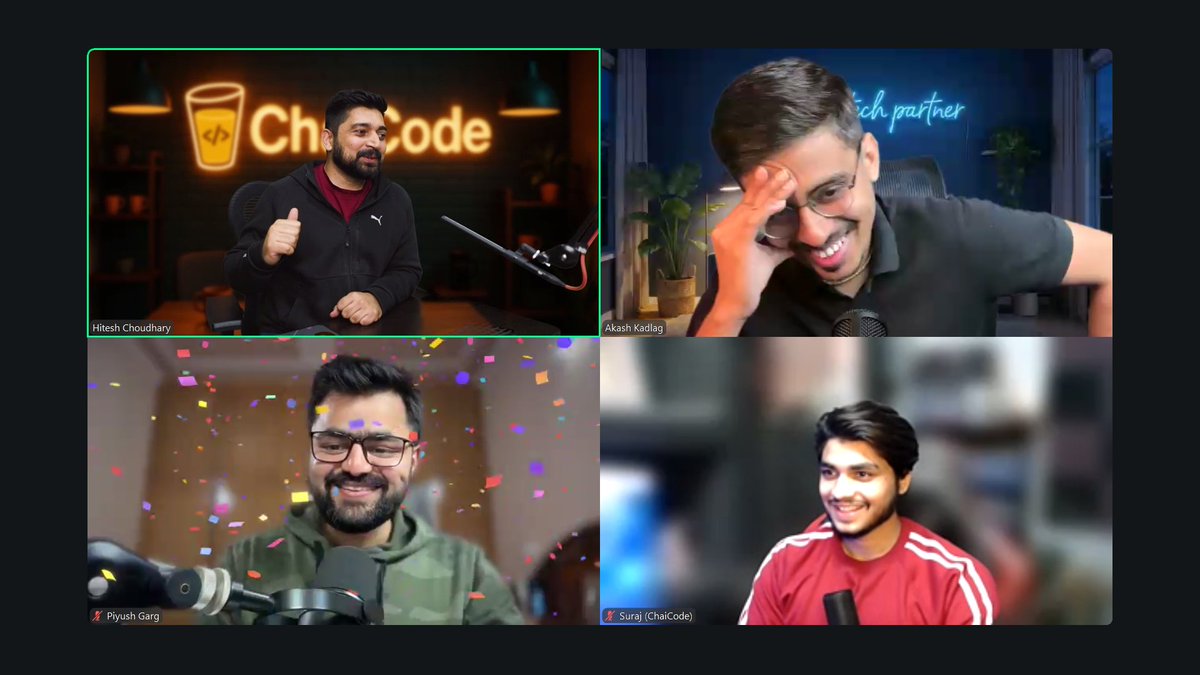 akhilcodes's tweet image. git &amp;amp;&amp;amp; github✅
thanks to @piyushgarg_dev sir @Hiteshdotcom  sir @nirudhuuu sir for the amazing session
#webdev #chaicode #cohort #git #github