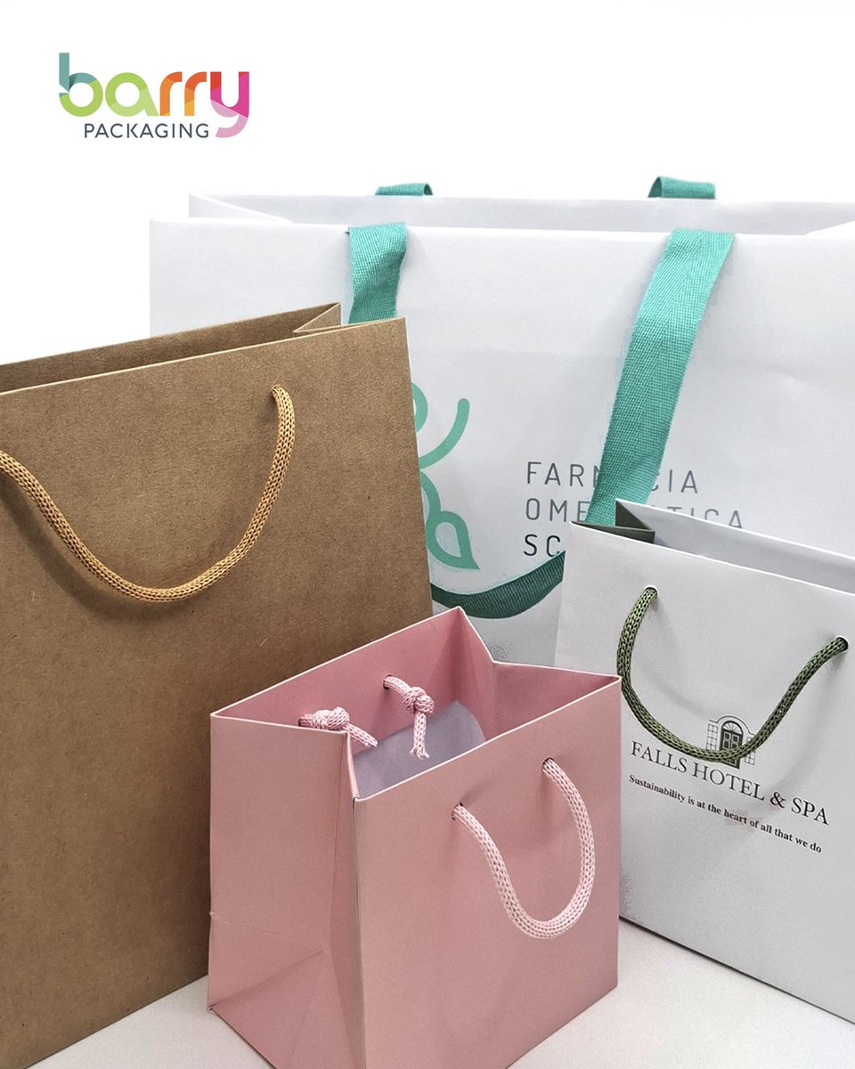 Why go FULLY recyclable with your luxury bags?

By using handles made from twisted or braided paper, the entire bag is made of a single material. Your customers can pop the whole bag straight into the recycling bin without a second thought.
