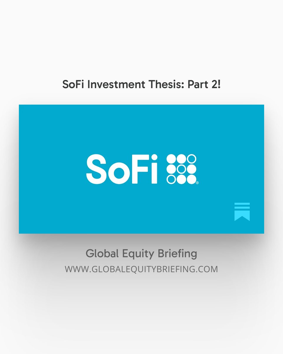 Since I published my $SOFI Investment Thesis article on 28, May 2025, the stock has increased by 90%!

Time for Part 2! 🌐👇

Recently, Sofi CEO Anthony Noto said he believes Sofi could become a $1T market cap company!

This is a highly ambitious long-term goal for a company with