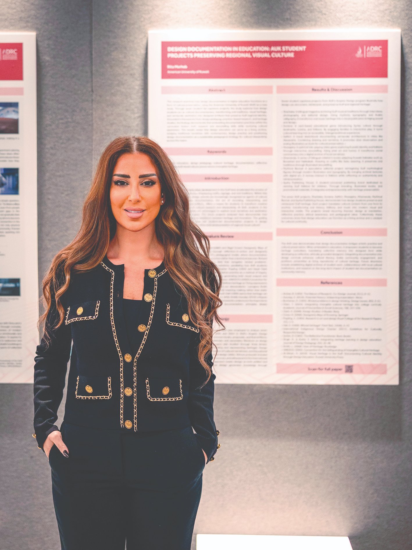 مساهمة بحثية للجامعة الأمريكية بالكويت في مؤتمر «ADRC 2025» حول مناهج تعليم التصميم 