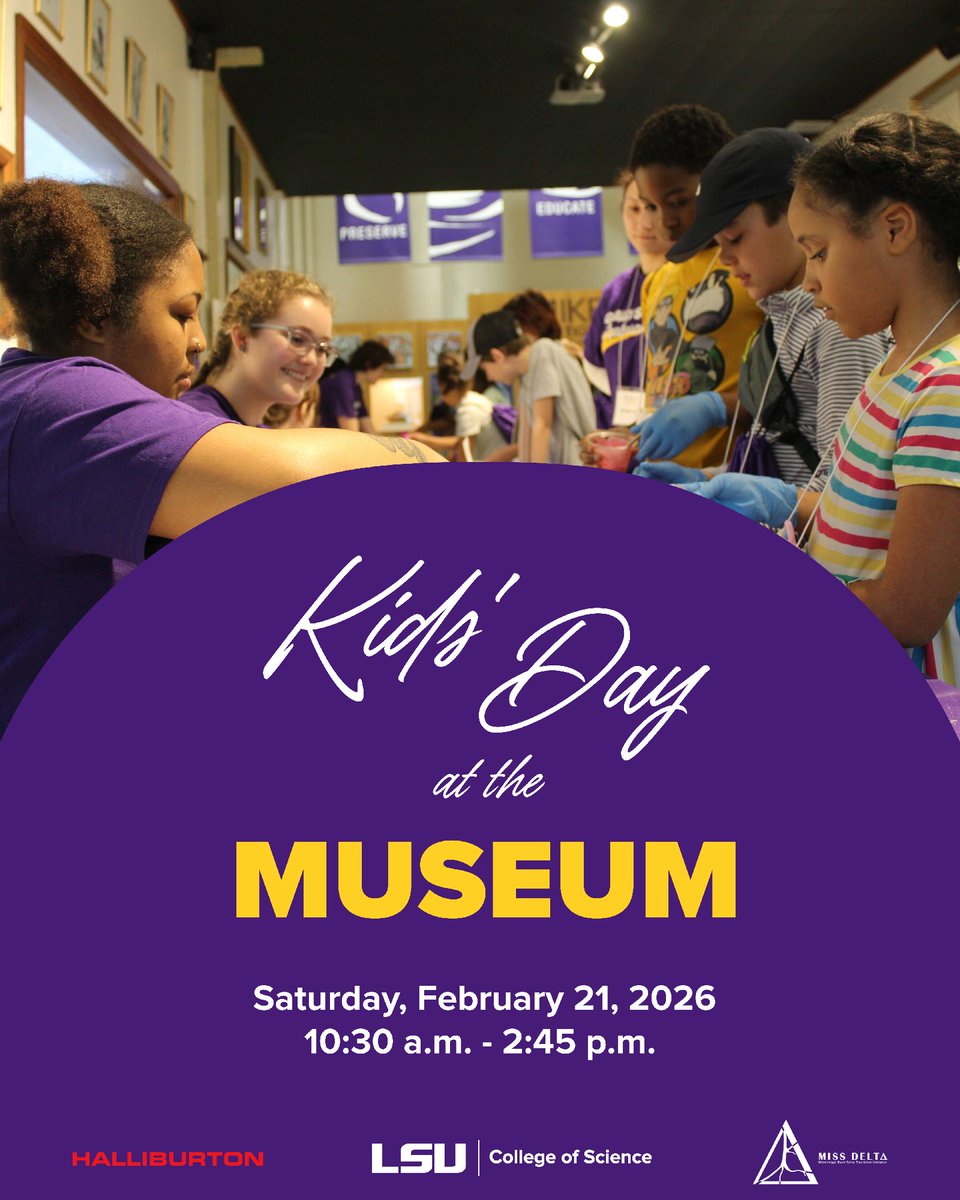 LSU College of Science tweet media