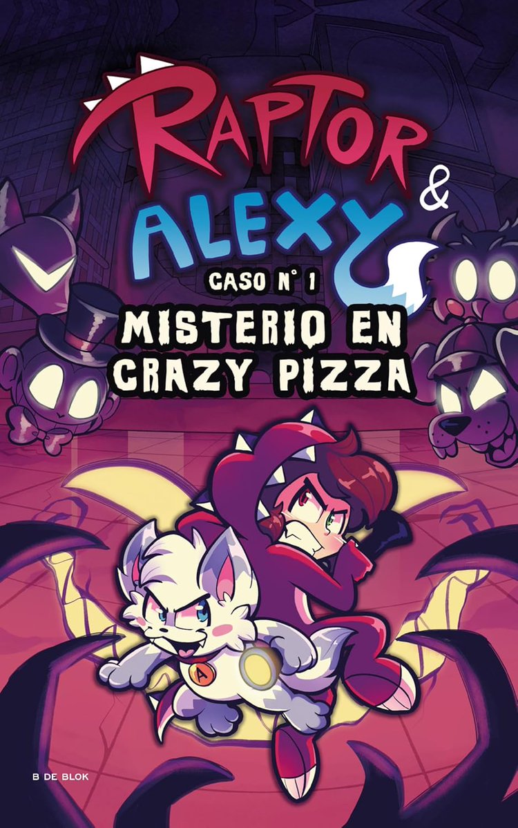 🔥ANUNCIO IMPORTANTE!!🔥 
Me alegra mucho poder anunciarles nuestro PRIMER LIBRO! de la mano con <a href="/penguinkids/">Penguin Kids</a> 

📖¡RAPTOR y ALEXY - MISTERIO EN CRAZY PIZZA! 🔍🍕 
¿Que esperas para conseguir el tuyo? Esta ya a la venta en AmazonMX y tiendas digitales como Buscalibre! 🥰