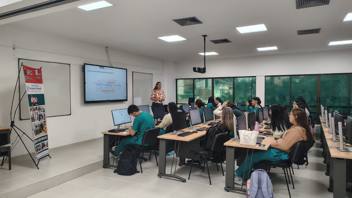 StudentsRed's tweet photo. 🚀 Fortalecemos el conocimiento y las habilidades en Práctica Basada en la Evidencia.
Damos inicio al Curso Champions Student BPSO 2026, formando líderes que transforman el cuidado en salud con calidad y seguridad. 🩺📚✨ #RNAO #ENFERMERIA #UNAB https://t.co/phRDZVL8jD