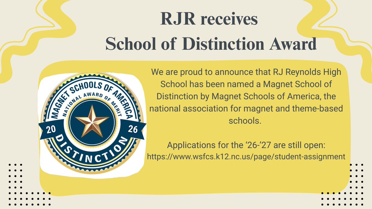 RJR High School tweet media