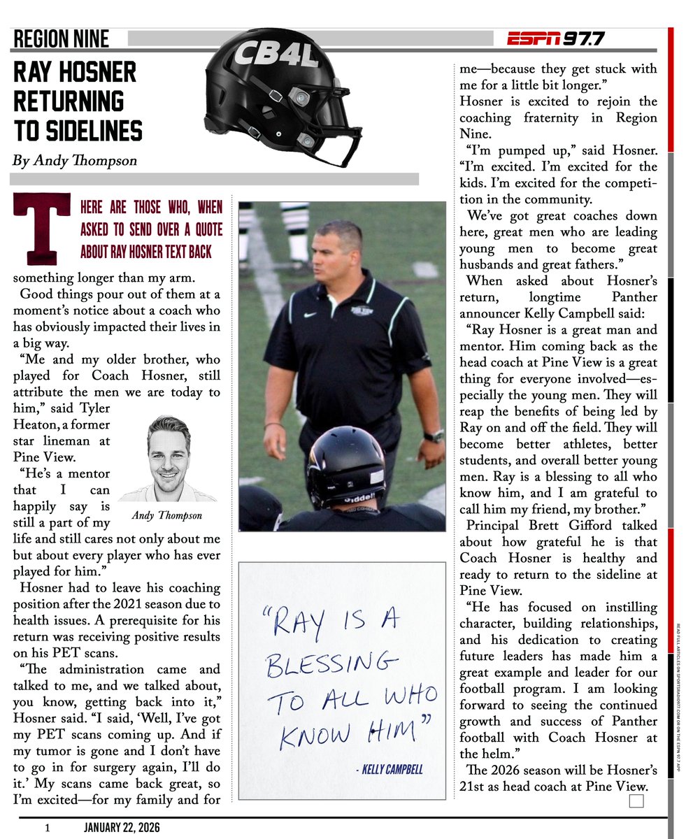 ESPN 97.7 tweet media