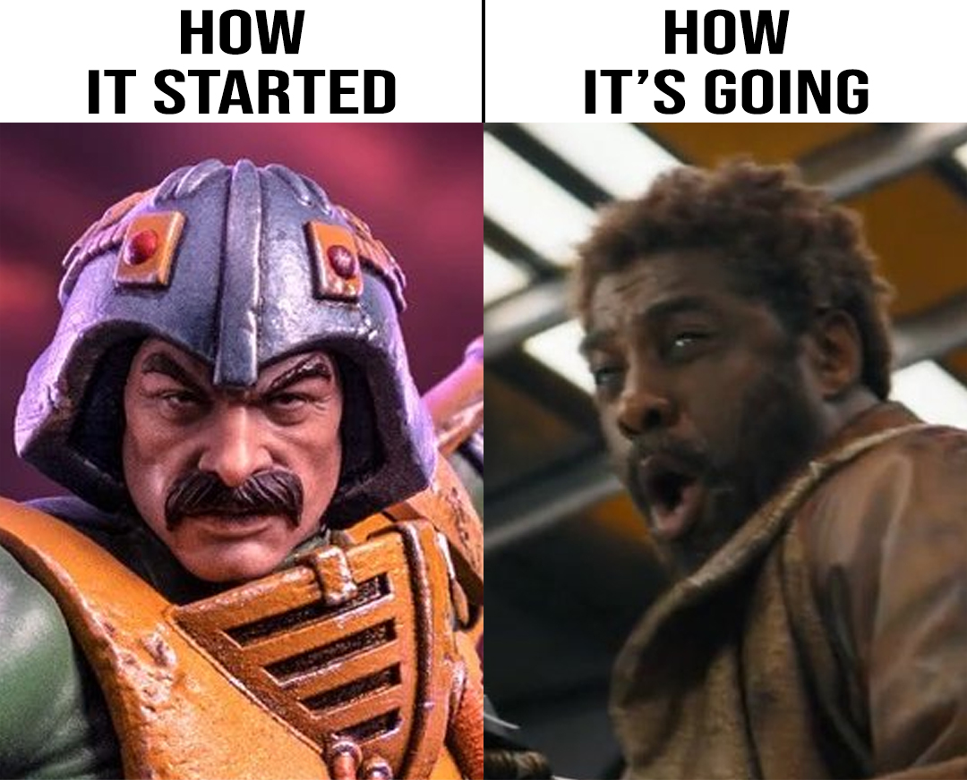 SWT_Channel's tweet image. Masters of the Universe is...

A. Bold reimagining
B. Forced diversity