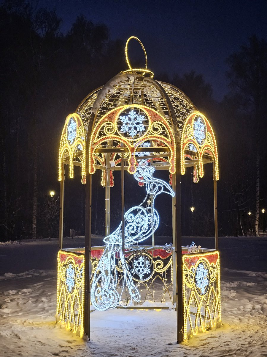 Mein Abendspaziergang in Russland 🇷🇺☺️ Einfach wunderschön dieser Schnee!