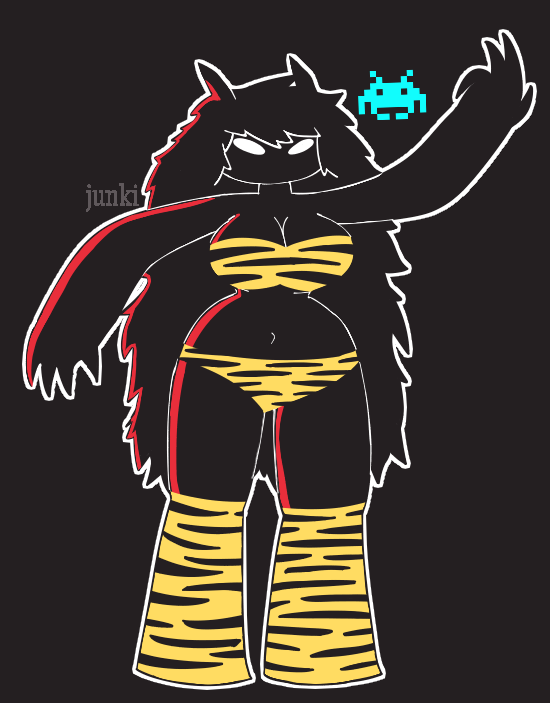 junkiarttrash's tweet photo. "Space space shooter goes dooter dooter dooter" https://t.co/e4c5JBKyQT