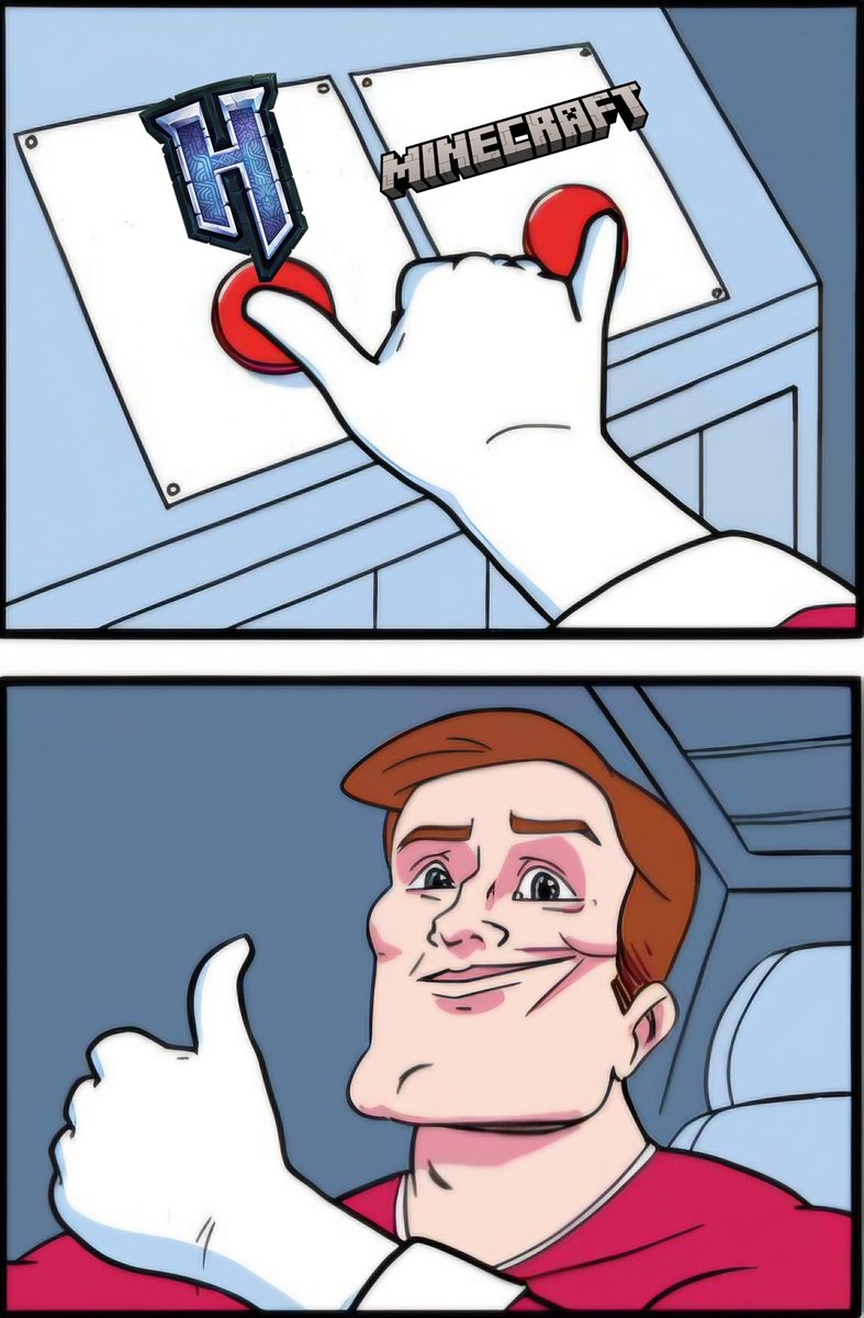 Why Compare?
I Chose Both.
I Love Both.
#Minecraft #Hytale