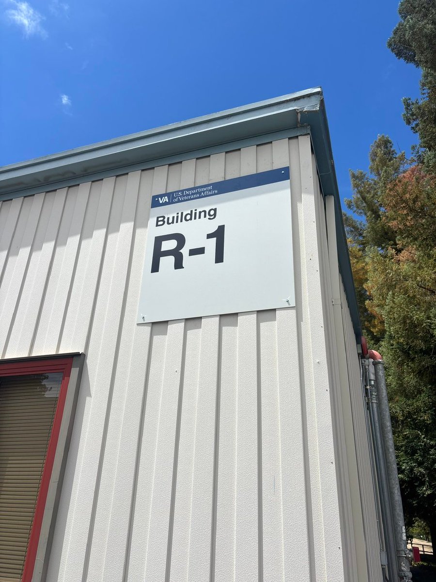 ISIcalifornia's tweet image. Another successful project completed—exterior building identification signs installed by our team at the VA Hospital in Martinez. #signinstallations #signprojects #signindustry