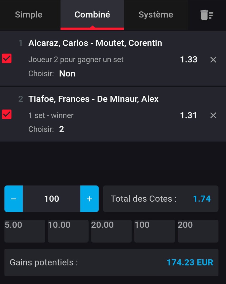 CrazyPronoWorld's tweet photo. 🦍🦍 Avis de public CrazyProno
🗓 22/01/2026 #CrazyTeam
🎾 Tennis /
Prono à 1% de mise côté à 1.74
Bonne soiree à tous les flambeurs 🔥
n'hésitez pas Rt ou donner de la force en commentaire
#openAustralie #TeamParieurs #CrazyTeam #prono #tips #bets #tennis #alcaraz #Deminaur https://t.co/nuZpxTF1BX
