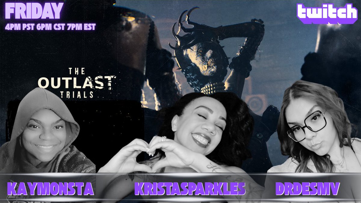 This Friday! 💜 the girls are back