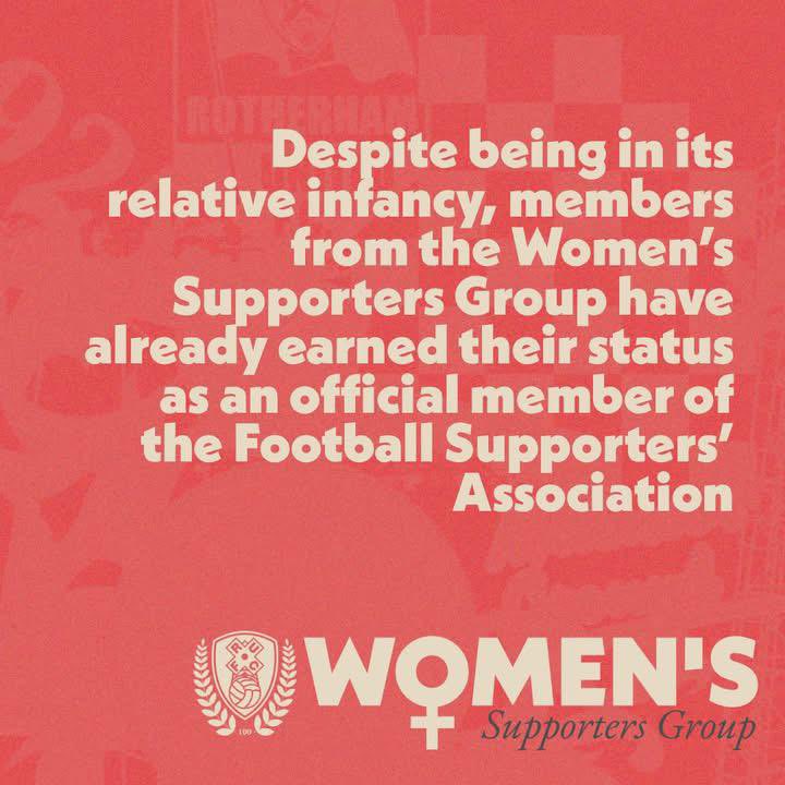 RUFCWSG's tweet photo. 📣 Hello 👋 We’re excited to launch the Rotherham United Women’s Supporters Group official X page♀️⚽. 

The group is here to help make matchdays more welcoming, inclusive &amp; enjoyable for female Millers fans — Follow for updates &amp; how to get involved 👋  #RUFC #RUFCWSG ⚽. https://t.co/cvBoxvPLag