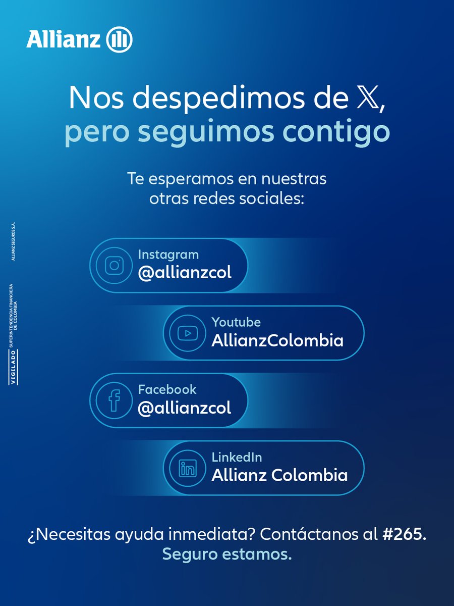 Allianz Colombia tweet media