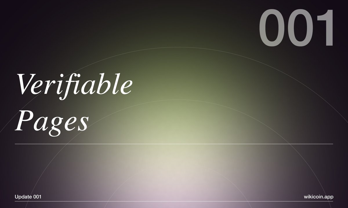 WIKICOIN 🌍 (@wikicoinxyz) / Posts / X