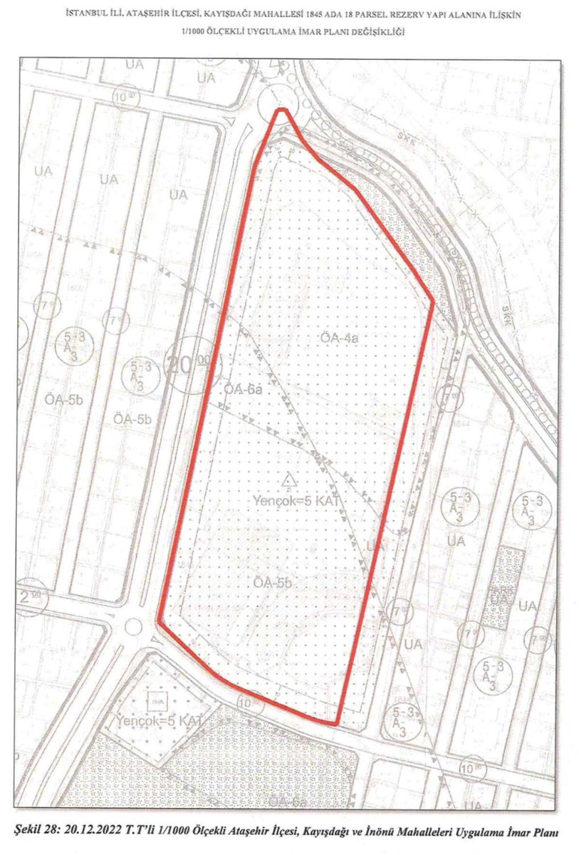 ceyhan_cilgin's tweet image. BJK arsasının rezerv yapı alanı ilan edilmesi çokça konuşuldu ama gözden “ırak” olunca gündemden de ırak kalan başka bir örnekten bahsedelim: 

Fenerbahçe Spor Kulübünün Ataşehir’de Kayışdağı Mahallesinde yer alan 26 bin 538 metrekare büyüklüğündeki kolej ve spor tesisi alanı, 16…