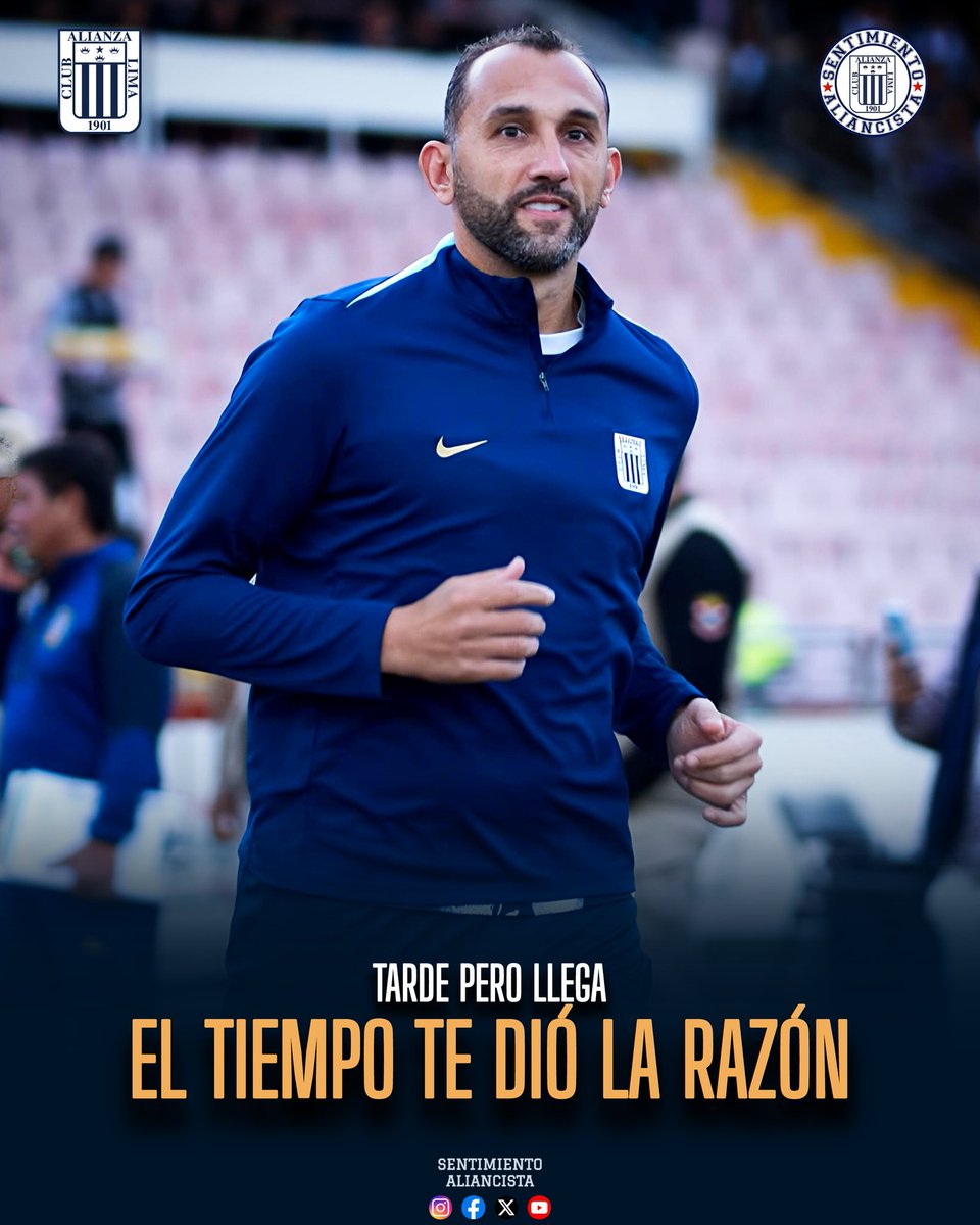 SentiAliancista's tweet image. En la temporada 2025, Hernán Barcos asumió un rol activo dentro del plantel de Alianza Lima, destacándose por su postura firme en favor del orden, la disciplina y el compromiso profesional. Su salida del club no respondió únicamente a razones deportivas.