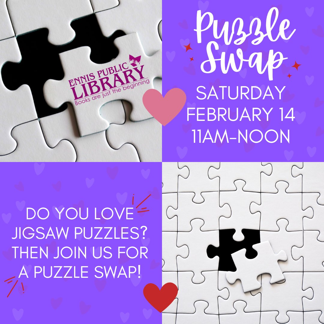 Ennis Public Library tweet media