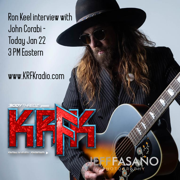 ronkeel's tweet photo. 3 PM Eastern, catching up with my kindred spirit John Corabi - https://t.co/yI3DwuIbrK
@johncorabiofficial - @johncorabifanpage - @jodybest 
@frontiersmusicsrl 

#RFKmedia - #newclassicrock https://t.co/Y8wZsYlsUv