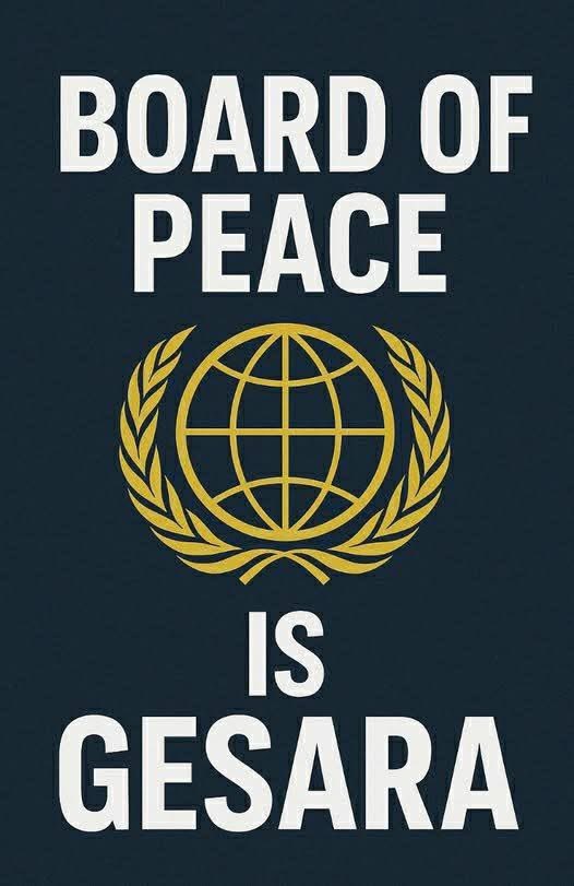 PaulGoldEagle's tweet image. Board Of Peace Is Gesara!