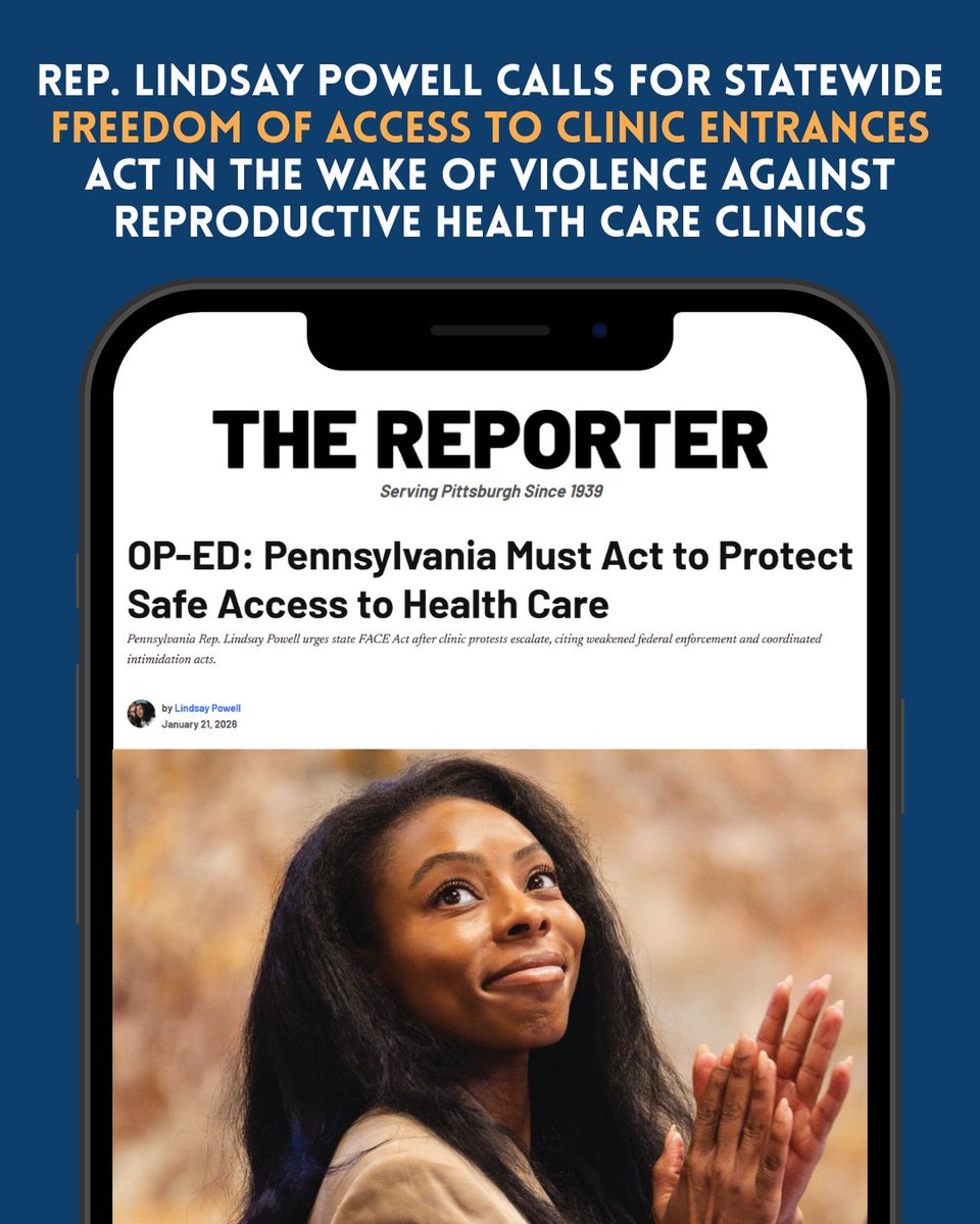 Rep. Lindsay Powell tweet media