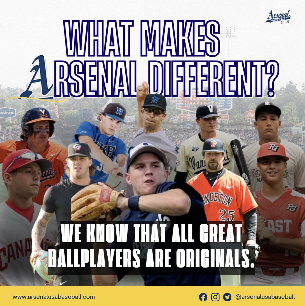 Arsenal USA Baseball tweet media
