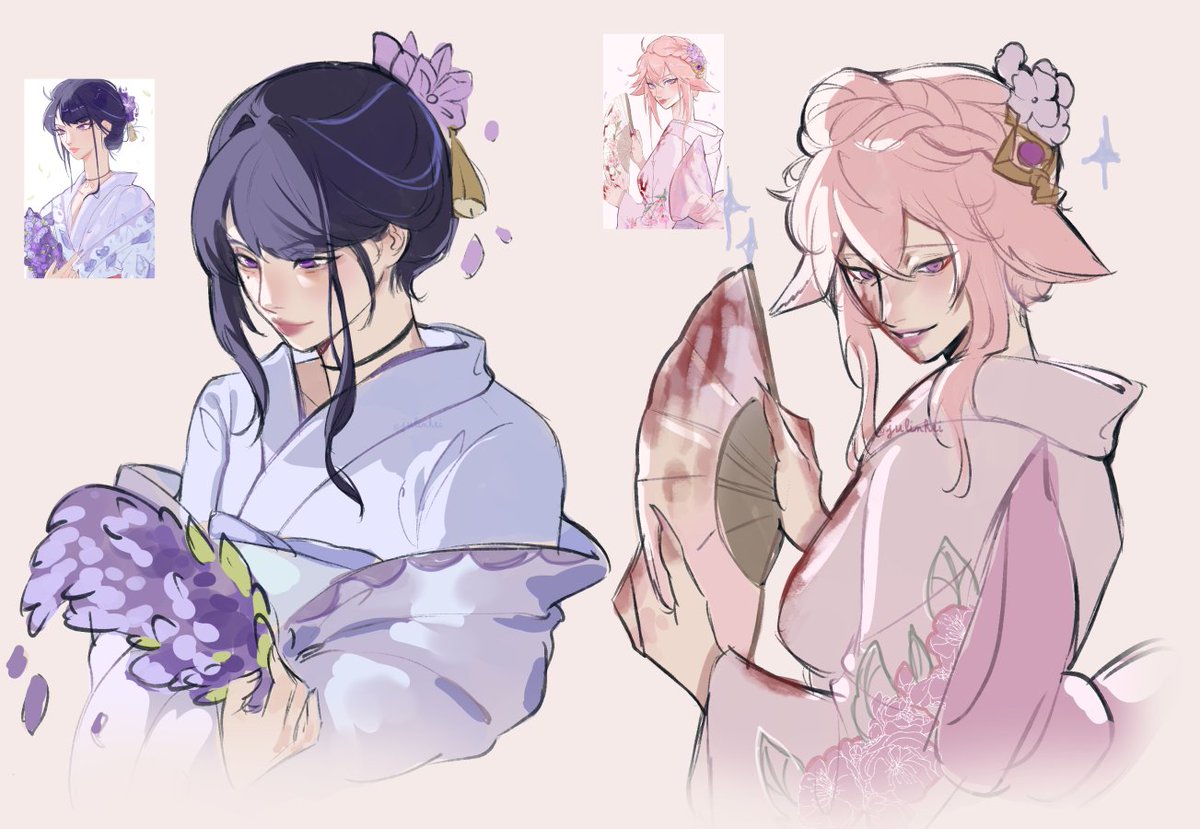 julinhei's tweet image. eimiko redraw