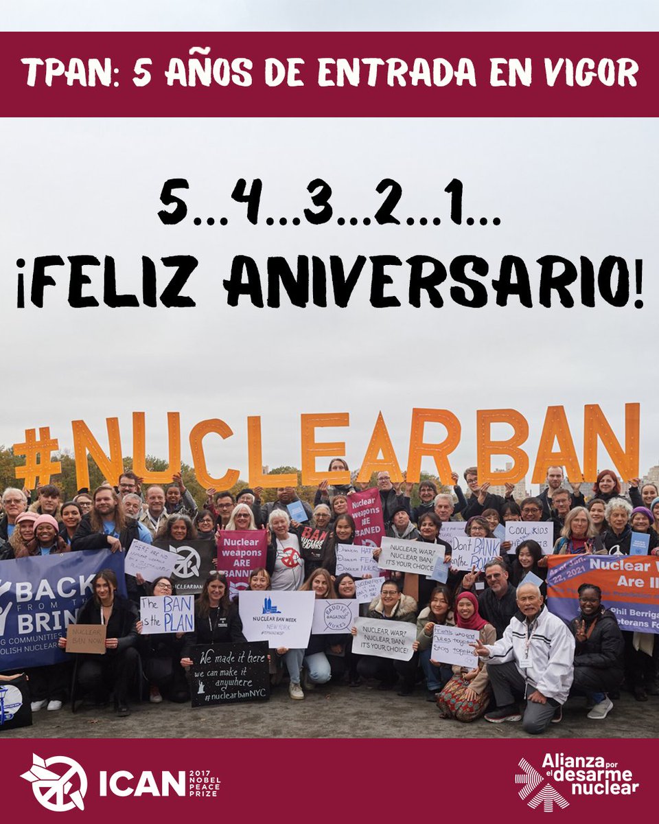 Alianza por el Desarme Nuclear tweet media
