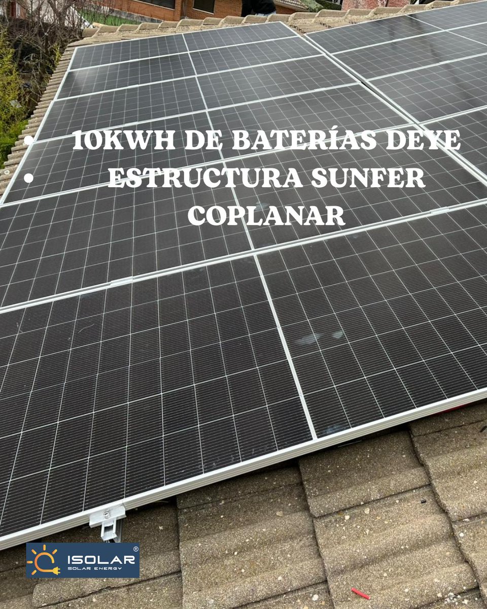 Gracias, Rebeca, por confiar en nosotros para llevar el sol del sur a los tejados de Madrid.

👇 ¿Eres de Madrid y buscas una instalación de calidad premium? También llegamos hasta ti. Mándanos un MD.

#iSolarEnergia #Madrid #Autoconsumo