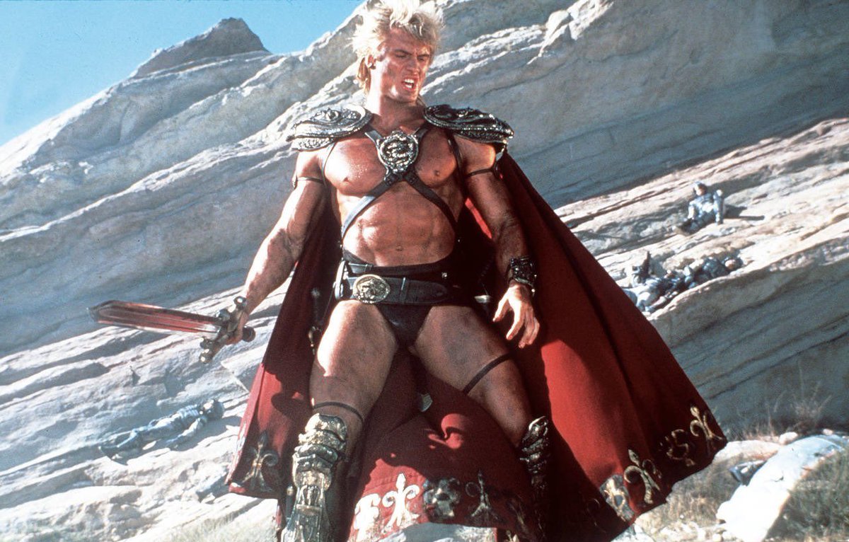 still a big fan of the costume design for he-man in the first masters of the universe movie (1987)